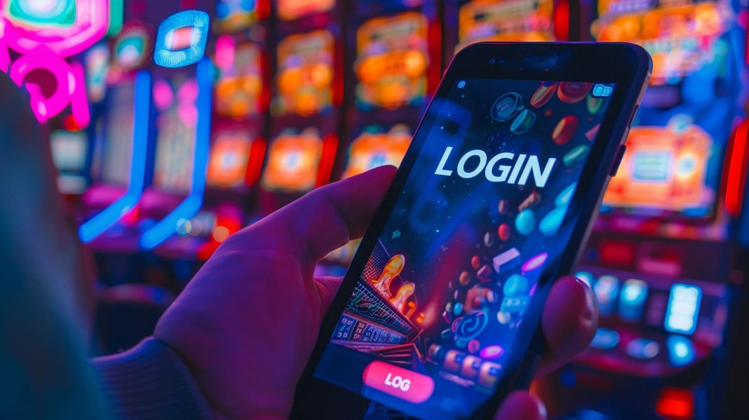 Filipino player checking noblejili wins and PHP payout history on mobile phone